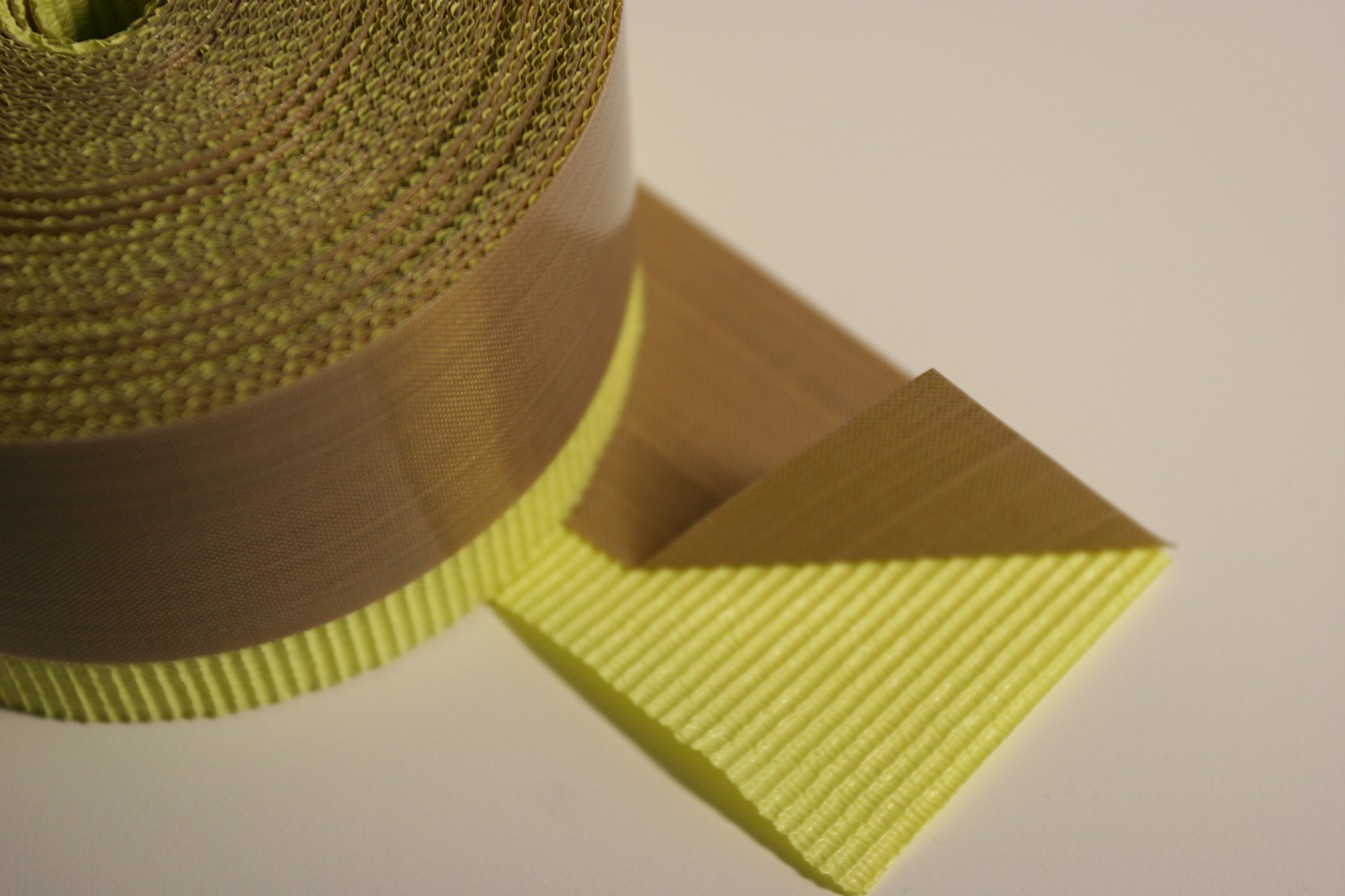 PTFE Coated Glass Fabric Tape w/Liner - 1 X 3